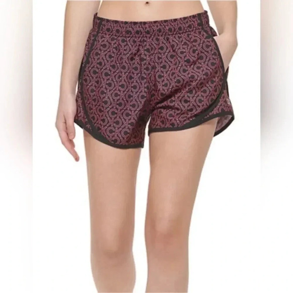 Calvin Klein Performance Women's Printed Shorts - Ck Geo Energy M,L NWT - Picture 1 of 2